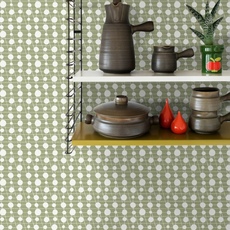 Павильон обои британский лишайник Mini Moderns AZDPT041BL