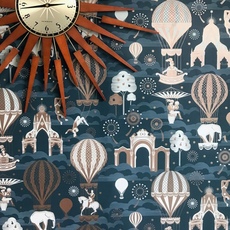 Обои Pleasure Gardens Midnight and Copper Mini Moderns AZDPT042MI