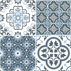 Floorpops Peel And Stick Напольная плитка 10 шт. Мириады Fine Decor FP2951